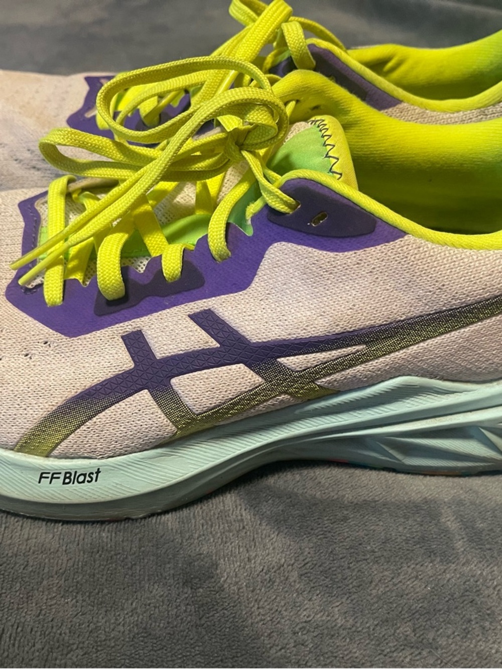 Asics Dynablast 2 Women's Running Shoes, White, Size 9 (1012B248)